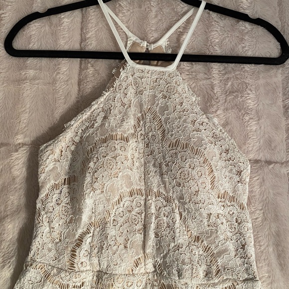 White Lace Dress - Picture 3 of 6